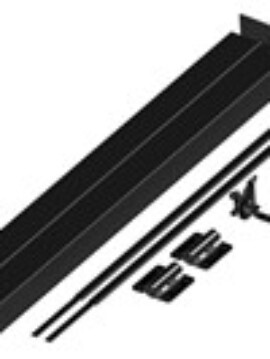 36in Aluminum Black Railing Gate Kit