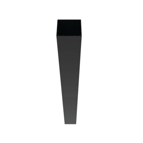 4.25in X 4.25in X 39in Black Aluminum Post Sleeve