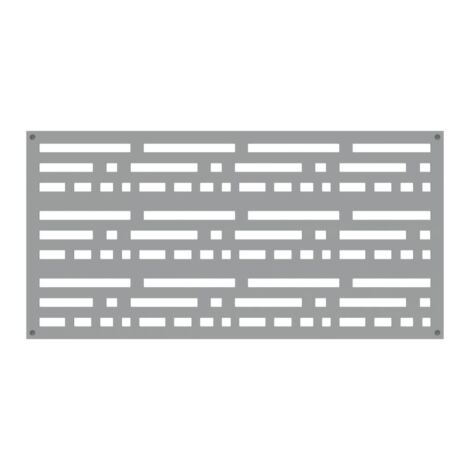 Gray 2' X 4' - Morse Decorative Screen Panel
