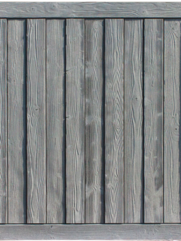 4ft x 8ft Nantucket Gray Sherwood Vinyl Fence